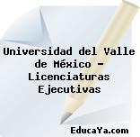 Universidad del Valle de México – Licenciaturas Ejecutivas