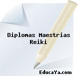 Diplomas Maestrias Reiki