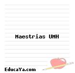 Maestrias UMH