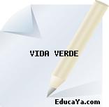 VIDA VERDE