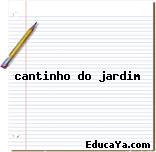 cantinho do jardim