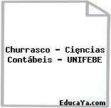 Churrasco – Ciências Contábeis – UNIFEBE