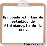 Aprobado el plan de estudios de Fisioterapia de la UCAV