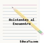 Asistentes al Encuentro