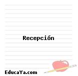 Recepción