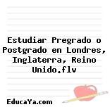 Estudiar Pregrado o Postgrado en Londres, Inglaterra, Reino Unido.flv