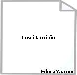 Invitación