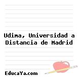 Udima, Universidad a Distancia de Madrid