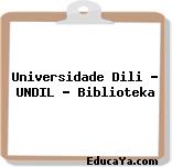 Universidade Dili – UNDIL – Biblioteka